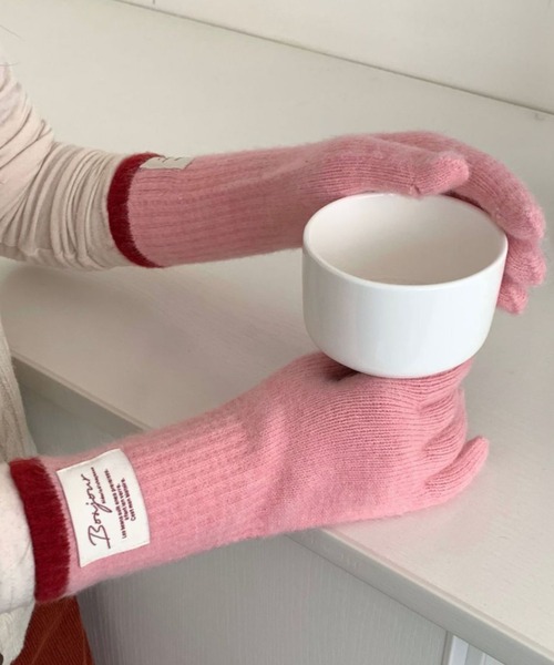 新品タグ付き MaxMara 手袋 OMBRATO03 SM ピンク 新品タグ付き MaxMara 手袋 OMBRATO03 SM ピンク レディース