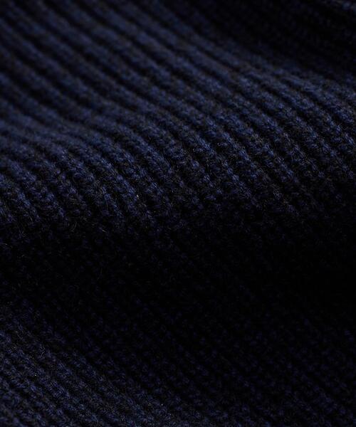 RRL(ダブル アール エル)の「カシミヤ ショールカラー カーディガン(カーディガン/ボレロ・メンズ・ネイビー系1・L/M/S/XL)」の2枚目の写真