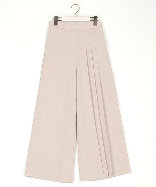 NICOLE white（ニコルホワイト）の「アシンメトリープリーツパンツ（その他パンツ・レディース・チャコール/ブラック/グレー・FREE）」の8枚目の写真