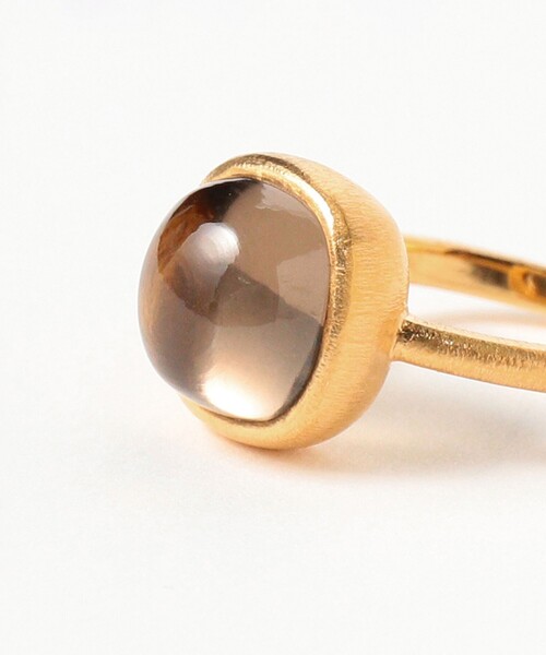 Demi-Luxe BEAMS(デミルクス ビームス)の「【別注】Fruitsjolie / スモーキークォーツ リング(リング・レディース・ブラウン・13号/11号)」の3枚目の写真