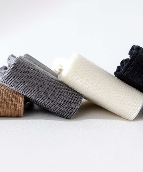 mosox（モソックス）の「[MOSOX] 2Wayシアーハイソックス (SS)（ソックス/靴下・レディース・ホワイト/グレー/ブラック・FREE）」の10枚目の写真