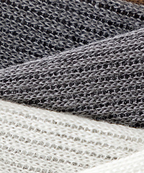 mosox（モソックス）の「[MOSOX] 2Wayシアーハイソックス (SS)（ソックス/靴下・レディース・ホワイト/グレー/ブラック・FREE）」の11枚目の写真