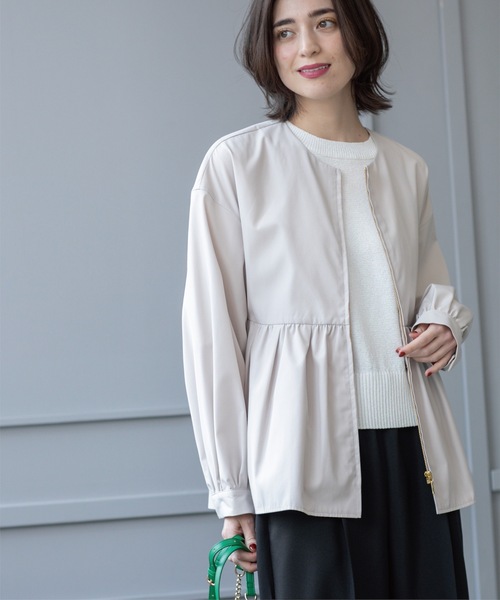 希少✨96AW コムデギャルソン ローズ柄 ベロア ノーカラージャケット m53261071785_1.jpg?1766665969