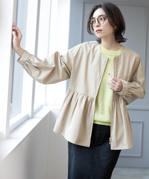 希少✨96AW コムデギャルソン ローズ柄 ベロア ノーカラージャケット m53261071785_1.jpg?1766665969