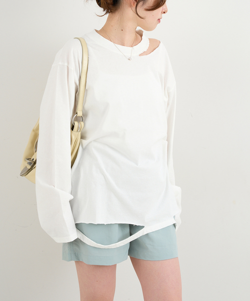 希望価格、出来る限り対応‼️プロヴォーク シャツ セール】PROVOKE/プロヴォーク cut out long sleeve Tee（T