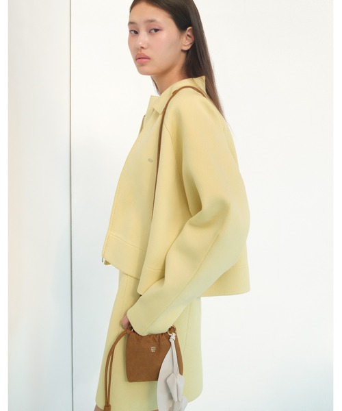 SNIDEL（スナイデル）の「ミニニットセットアップ（ワンピース・レディース・ブラック/イエロー/ベージュ・0/1）」の17枚目の写真