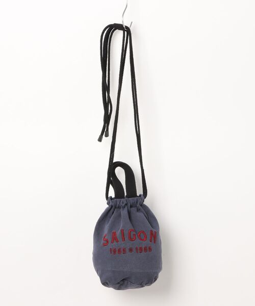HOUSTON(ヒューストン)の「HOUSTON / EMB PIGMENT EFFECT BAG / 6878/ 6879(ショルダーバッグ・レディース・レッド/ブラック/ブルー/ブラック系その他/レッド系その他/ブルー系その他・ONESIZE)」の7枚目の写真