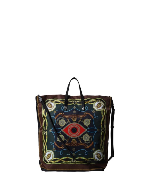 【TOGA】PRINT TOTE BAG / ORANGE＊要在庫確認＊ PRINT TOTE BAG（トートバッグ）｜TOGA（トーガ）のファッション