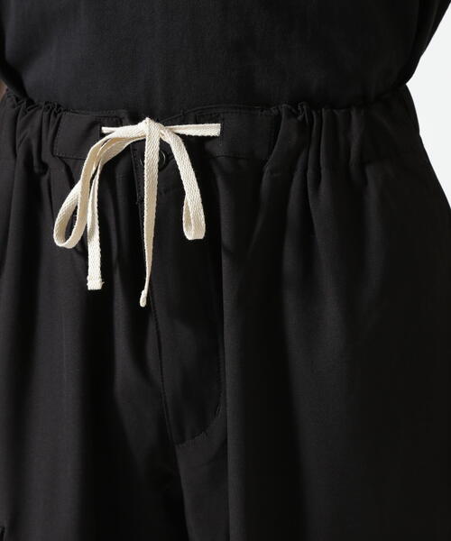 BEAVER（ビーバー）の「B omnivore/ビーオムニボー  STRETCH POLYESTER CARGO PANTS（カーゴパンツ・メンズ・グレー/ブラック・M/S/L）」の9枚目の写真