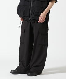 BEAVER | B omnivore/ビーオムニボー STRETCH POLYESTER CARGO PANTS(カーゴパンツ)