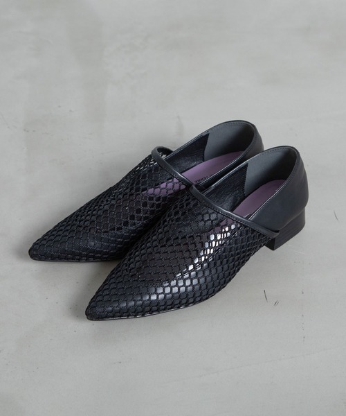 MARECHAL TERRE（マルシャルテル）の「メッシュサンダル（サンダル・レディース・ブラック/シルバー/ゴールド・23.5/22.5/24.5）」の5枚目の写真