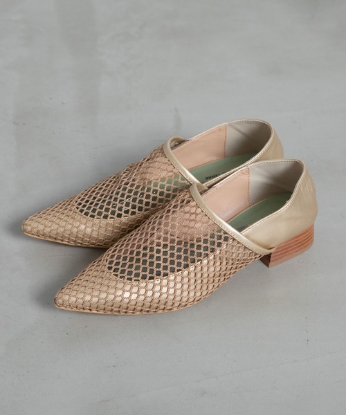 MARECHAL TERRE（マルシャルテル）の「メッシュサンダル（サンダル・レディース・ブラック/シルバー/ゴールド・23.5/22.5/24.5）」の9枚目の写真