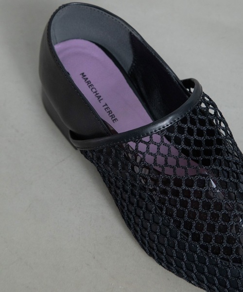 MARECHAL TERRE（マルシャルテル）の「メッシュサンダル（サンダル・レディース・ブラック/シルバー/ゴールド・23.5/22.5/24.5）」の6枚目の写真