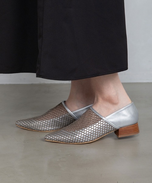 MARECHAL TERRE（マルシャルテル）の「メッシュサンダル（サンダル・レディース・ブラック/シルバー/ゴールド・23.5/22.5/24.5）」の16枚目の写真