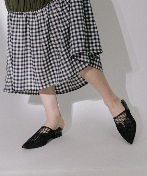 MARECHAL TERRE（マルシャルテル）の「メッシュサンダル（サンダル・レディース・ブラック/シルバー/ゴールド・23.5/22.5/24.5）」の20枚目の写真