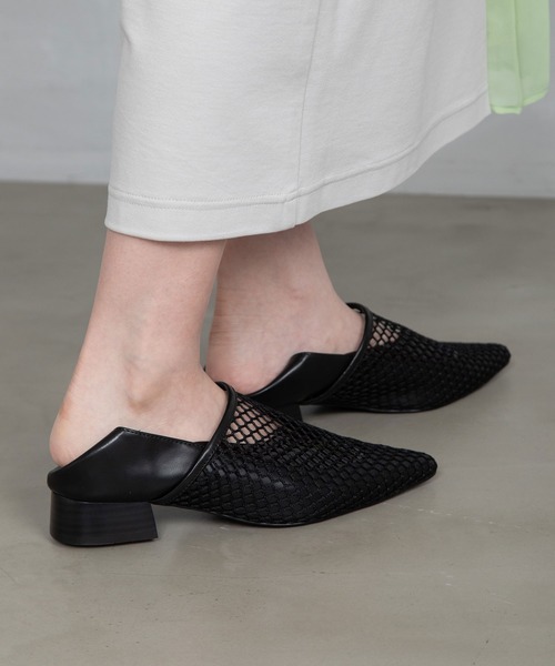 MARECHAL TERRE（マルシャルテル）の「メッシュサンダル（サンダル・レディース・ブラック/シルバー/ゴールド・23.5/22.5/24.5）」の21枚目の写真