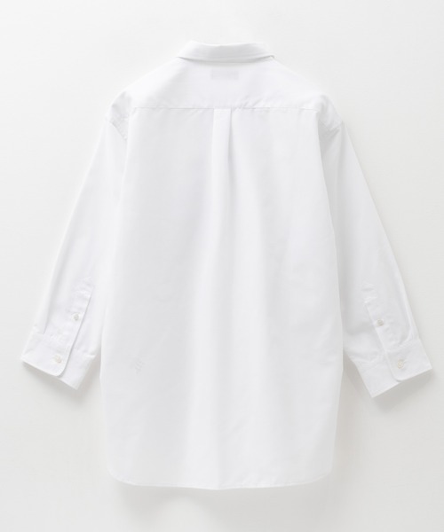 NAVY（ネイビー）の「NAVY COOLMAX リネン七分袖シャツ（シャツ/ブラウス・メンズ・オフホワイト/ブラック/ブルー系その他/ネイビー・S/M/L/XL）」の5枚目の写真