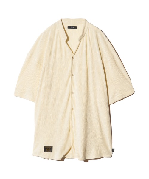 glamb(グラム)の「Glamour Crepe Shirt / グラマークレープシャツ(シャツ/ブラウス・メンズ・ブラック/ホワイト/ブルー・S/M/L)」の9枚目の写真
