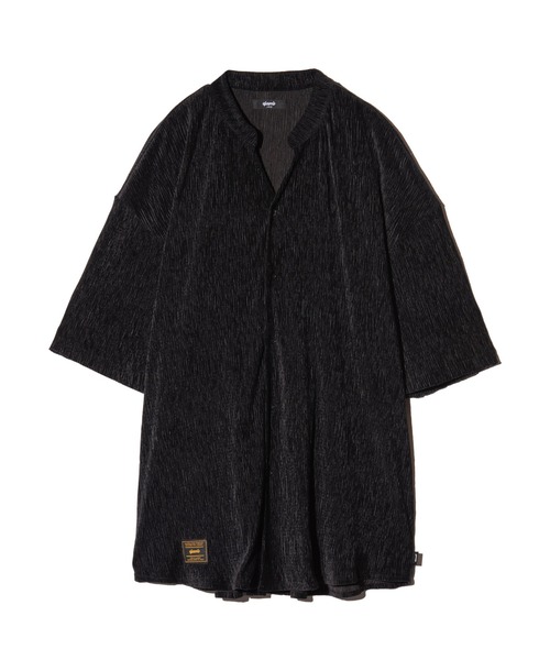 glamb(グラム)の「Glamour Crepe Shirt / グラマークレープシャツ(シャツ/ブラウス・メンズ・ブラック/ホワイト/ブルー・S/M/L)」の11枚目の写真