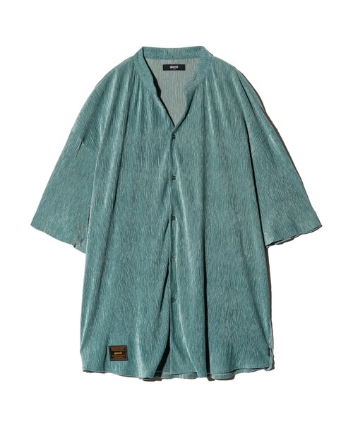 glamb(グラム)の「Glamour Crepe Shirt / グラマークレープシャツ(シャツ/ブラウス・メンズ・ブラック/ホワイト/ブルー・S/M/L)」の12枚目の写真