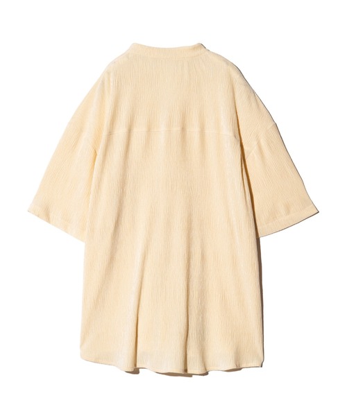 glamb(グラム)の「Glamour Crepe Shirt / グラマークレープシャツ(シャツ/ブラウス・メンズ・ブラック/ホワイト/ブルー・S/M/L)」の10枚目の写真