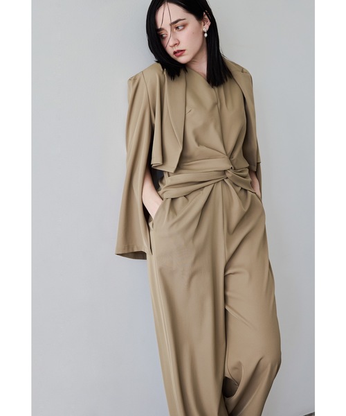 プラクティカルショートジャケットセットアップ 2点セット パンツ