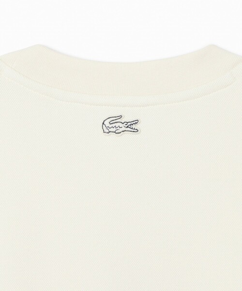 LACOSTE(ラコステ)の「トーン・オン・トーンローレルステッチダブルフェイスクルーネックスウェット(スウェット・メンズ・ダークグリーン/ホワイト・2/3/4/5)」の15枚目の写真