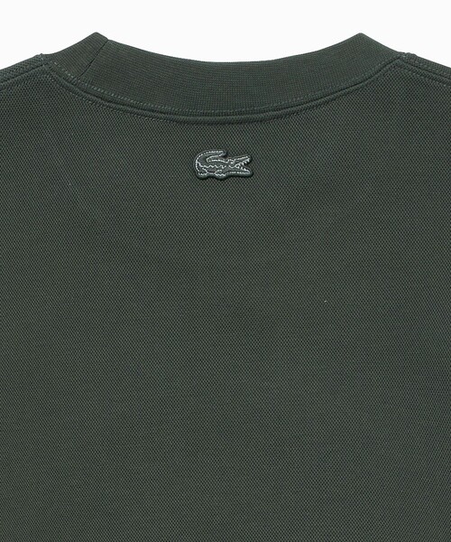 LACOSTE(ラコステ)の「トーン・オン・トーンローレルステッチダブルフェイスクルーネックスウェット(スウェット・メンズ・ダークグリーン/ホワイト・2/3/4/5)」の22枚目の写真