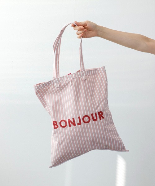 Cepica（セピカ）の「グッデイコレクターズサック（トートバッグ・レディース・ブルー/グリーン/ピンク/イエロー・フリー）」の4枚目の写真