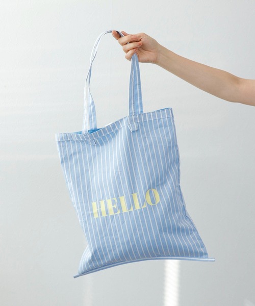 Cepica（セピカ）の「グッデイコレクターズサック（トートバッグ・レディース・ブルー/グリーン/ピンク/イエロー・フリー）」の2枚目の写真