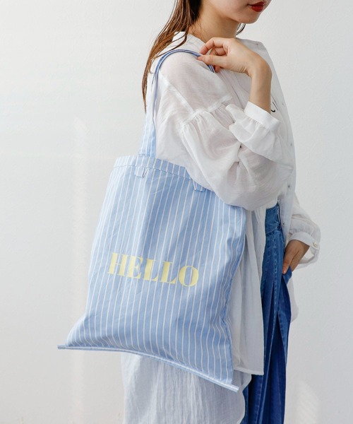 Cepica（セピカ）の「グッデイコレクターズサック（トートバッグ・レディース・ブルー/グリーン/ピンク/イエロー・フリー）」の9枚目の写真