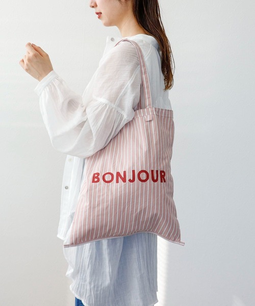 Cepica（セピカ）の「グッデイコレクターズサック（トートバッグ・レディース・ブルー/グリーン/ピンク/イエロー・フリー）」の11枚目の写真