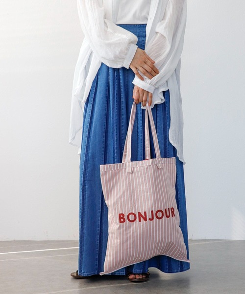 Cepica（セピカ）の「グッデイコレクターズサック（トートバッグ・レディース・ブルー/グリーン/ピンク/イエロー・フリー）」の12枚目の写真