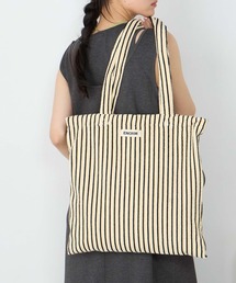 forksy.（フォルクシー）の「【forksy.】カラーストライプ パイル地 トートバッグ（トートバッグ）」