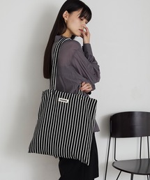 forksy.（フォルクシー）の「【forksy.】カラーストライプ パイル地 トートバッグ（トートバッグ）」