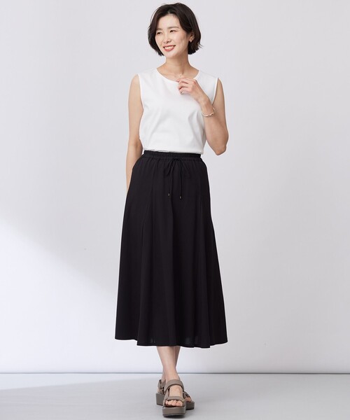J.PRESS(ジェイプレス)の「【洗える】トリコットバイオ フレア スカート(スカート・レディース・ブラウン系/ベージュ系/ダルブルー系/ブラック系・7/9/11)」の21枚目の写真