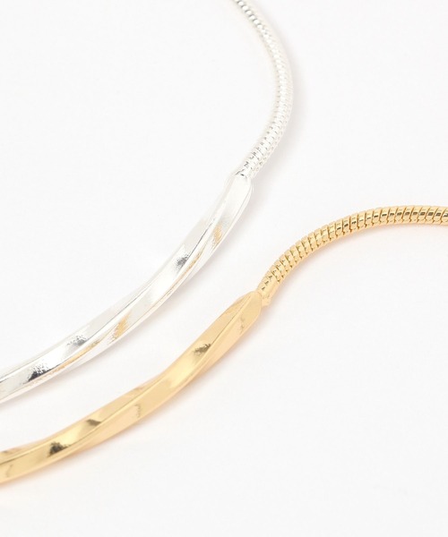 LAKOLE(ラコレ)の「ニュアンスバーネックレス / 322995(ネックレス・レディース・その他2/その他1・FREE)」の5枚目の写真