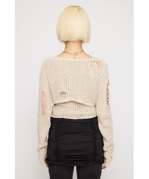 lagua gem CRASH COMPACT 2PIECE トップス CRASH COMPACT 2PIECE トップス（ニット/セーター）｜LAGUA GEM