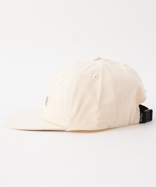 POLeR（ポーラー）の「POLeR/ポーラー FURRY FONT COTTON 6P CAP ファーリーフォント コットン 6パネル キャップ（キャップ・メンズ・ブラック/ナチュラル/ネイビー・ONE SIZE）」の4枚目の写真