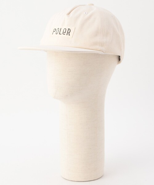 POLeR（ポーラー）の「POLeR/ポーラー FURRY FONT COTTON 6P CAP ファーリーフォント コットン 6パネル キャップ（キャップ・メンズ・ブラック/ナチュラル/ネイビー・ONE SIZE）」の11枚目の写真