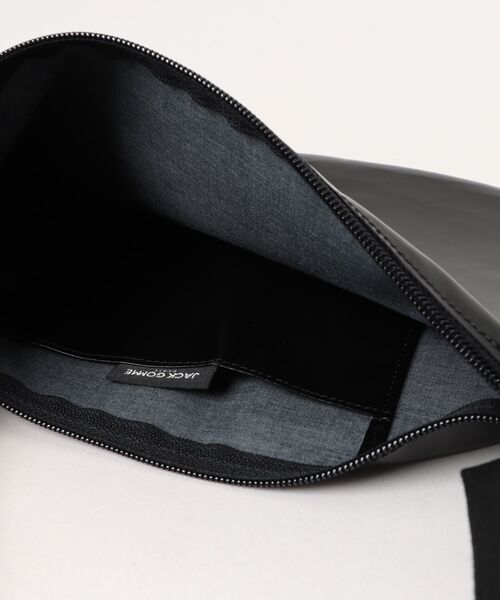 Jack Gomme（ジャックゴム）の「【JACK GOMME/ジャックゴム】ショルダーバッグ　メッセンジャー　FILO（ショルダーバッグ・レディース・ブラック/ホワイト/カーキ/ゴールド/ライトブルー・FREE）」の8枚目の写真