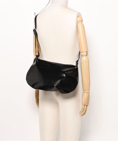 Jack Gomme（ジャックゴム）の「【JACK GOMME/ジャックゴム】ショルダーバッグ　メッセンジャー　FILO（ショルダーバッグ・レディース・ブラック/ホワイト/カーキ/ゴールド/ライトブルー・FREE）」の9枚目の写真