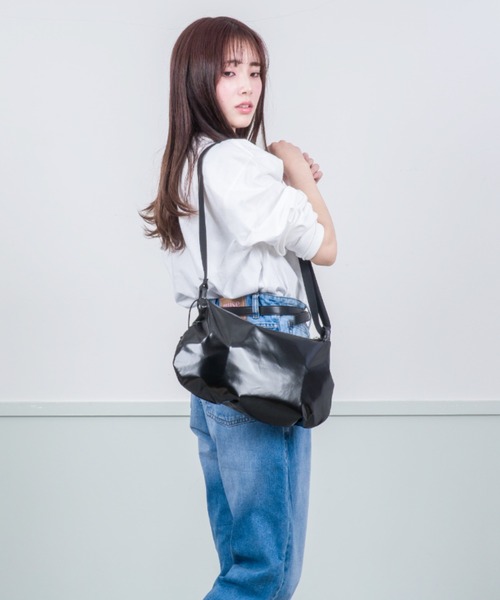 Jack Gomme（ジャックゴム）の「【JACK GOMME/ジャックゴム】ショルダーバッグ　メッセンジャー　FILO（ショルダーバッグ・レディース・ブラック/ホワイト/カーキ/ゴールド/ライトブルー・FREE）」の12枚目の写真