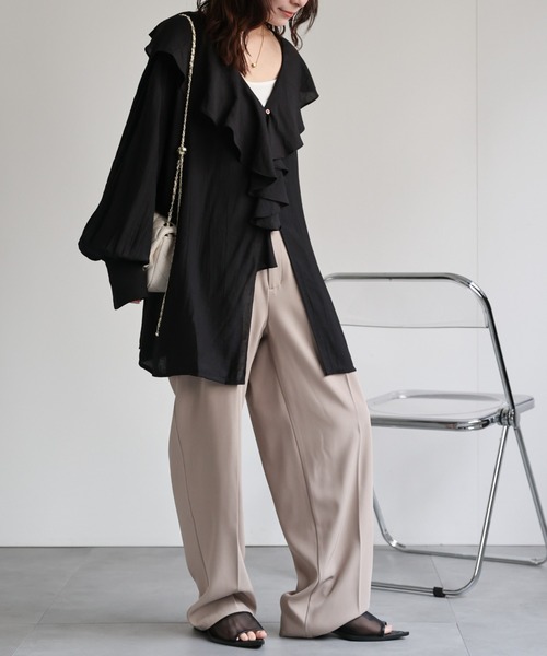 model：156cm 着用サイズ：FREE