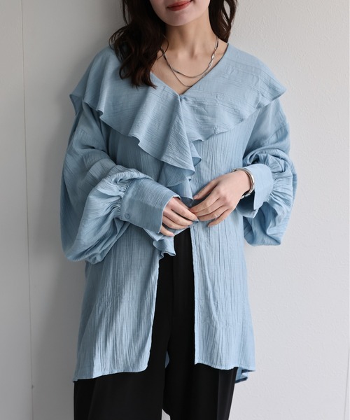 model：156cm 着用サイズ：FREE