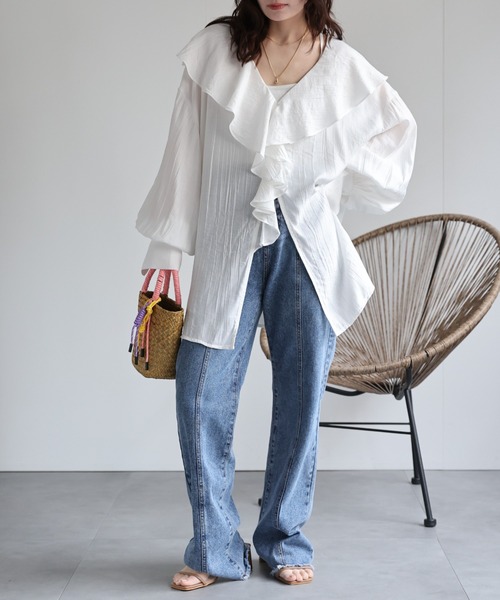 model：156cm 着用サイズ：FREE