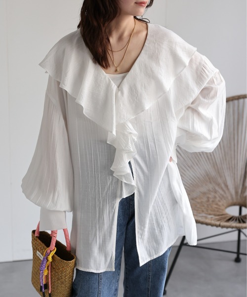 model：156cm 着用サイズ：FREE