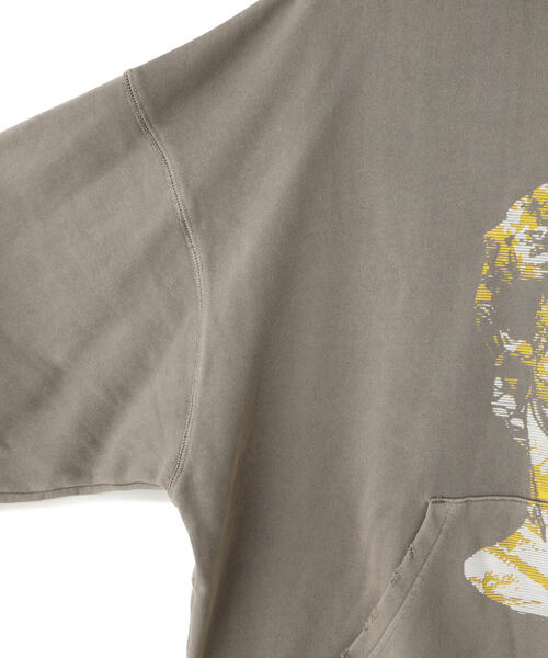 DANKE SCHON(ダンケシェーン)の「DankeSchon/ダンケシェーン/PIGMENT SWEAT HOODIE DAVID(パーカー・レディース・ベージュ/グレー・M/L)」の11枚目の写真