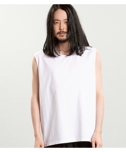 NO ID.（ノーアイディ）の「【NO ID.】Sleeveless Pullover / スリーブレス プルオーバー（その他トップス・メンズ・ホワイト/ブラック/グレー・ONE SIZE）」の20枚目の写真