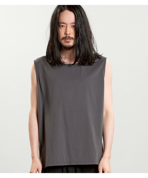 NO ID.（ノーアイディ）の「【NO ID.】Sleeveless Pullover / スリーブレス プルオーバー（その他トップス・メンズ・ホワイト/ブラック/グレー・ONE SIZE）」の10枚目の写真